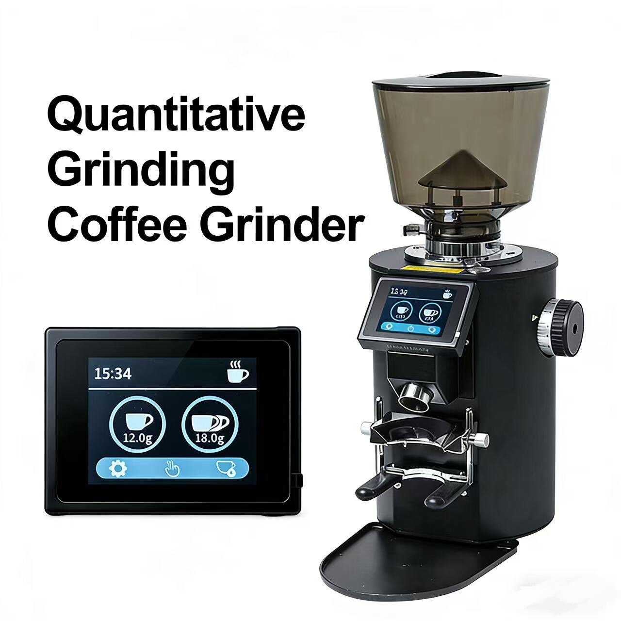 Coffee Grinder Burr Flat - مطحنة قهوة احترافية تجارية بقطر 64