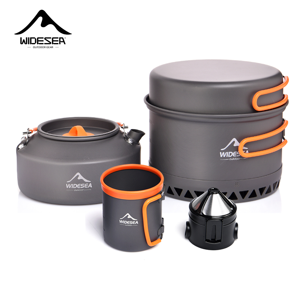 Coffee Equipment For Camping - أدوات المائدة للتخييم، مجموعة أواني الطهي