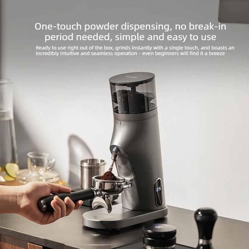Coffee Grinder Burr Flat - مطحنة قهوة كهربائية Gemilai 9010C بقوة