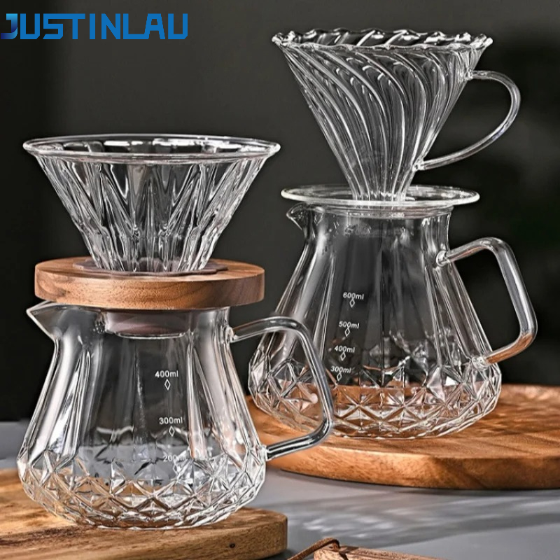 Espresso Shot Glass - طقم إبريق قهوة يدوي الصنع من