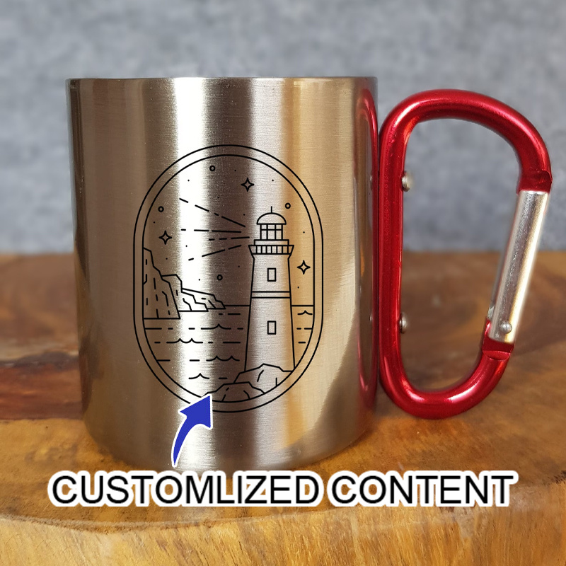 Coffee Equipment For Camping - كوب قهوة من الفولاذ المقاوم للصدأ،