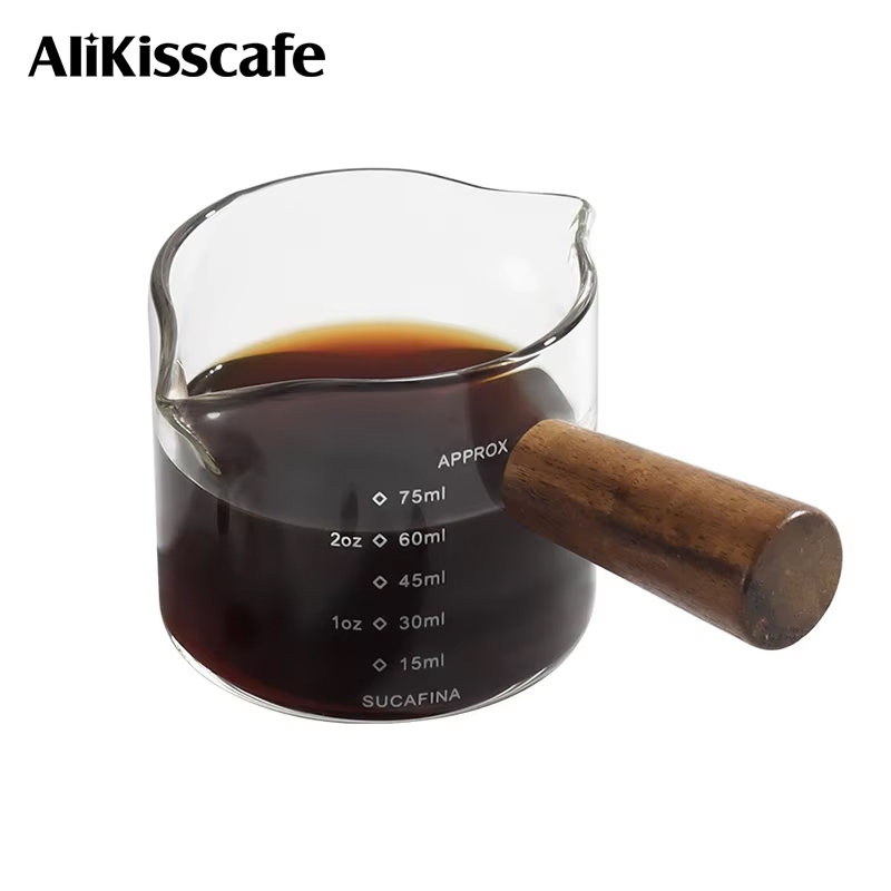 Espresso Shot Glass - كوب إسبرسو قياس القهوة إبريق استخراج