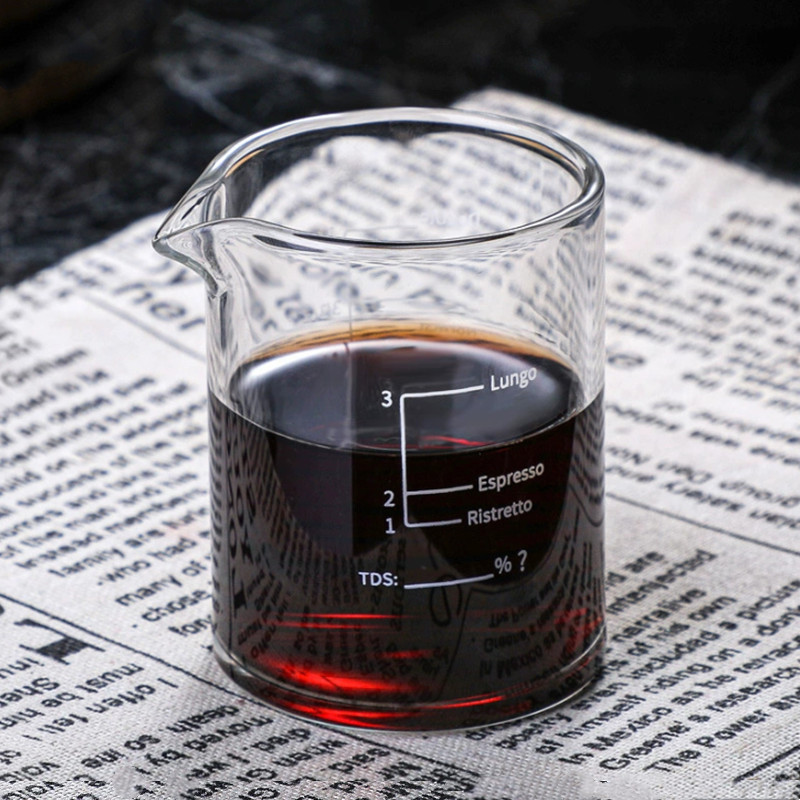 Espresso Shot Glass - كوب قياس إسبريسو 100 مل/3.38 أونصة،