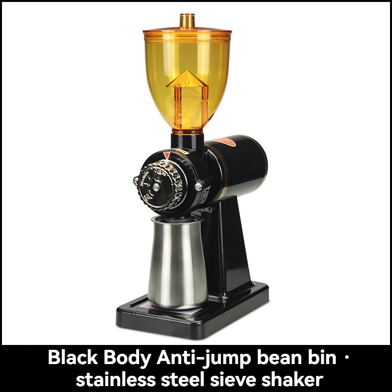 مطحنة قهوة منزلية محسنة مضادة  - مراجعة Coffee Grinder Burr Flat وسعره