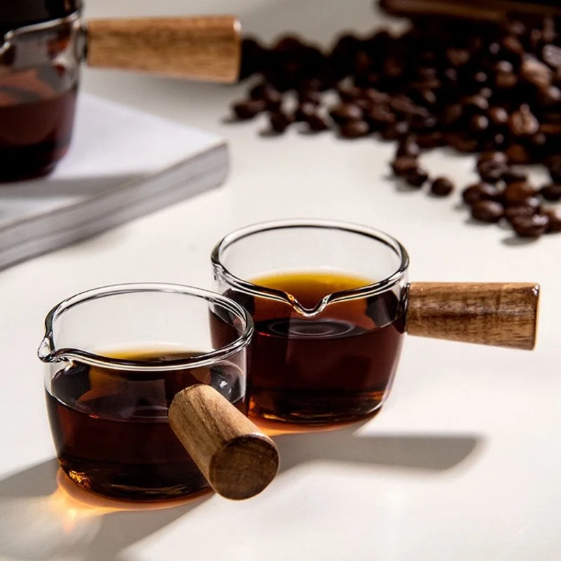 50/100 مللي كوب قياس زجاجي مقب - مراجعة Espresso Shot Glass وسعره