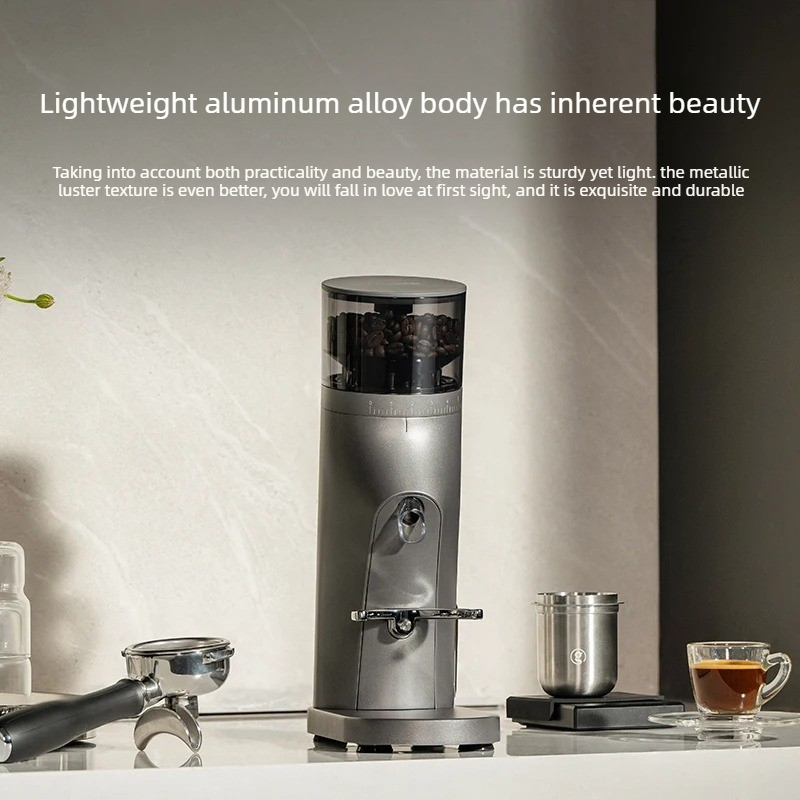 مطحنة قهوة كهربائية Gemilai 90 - مراجعة Coffee Grinder Burr Flat وسعره