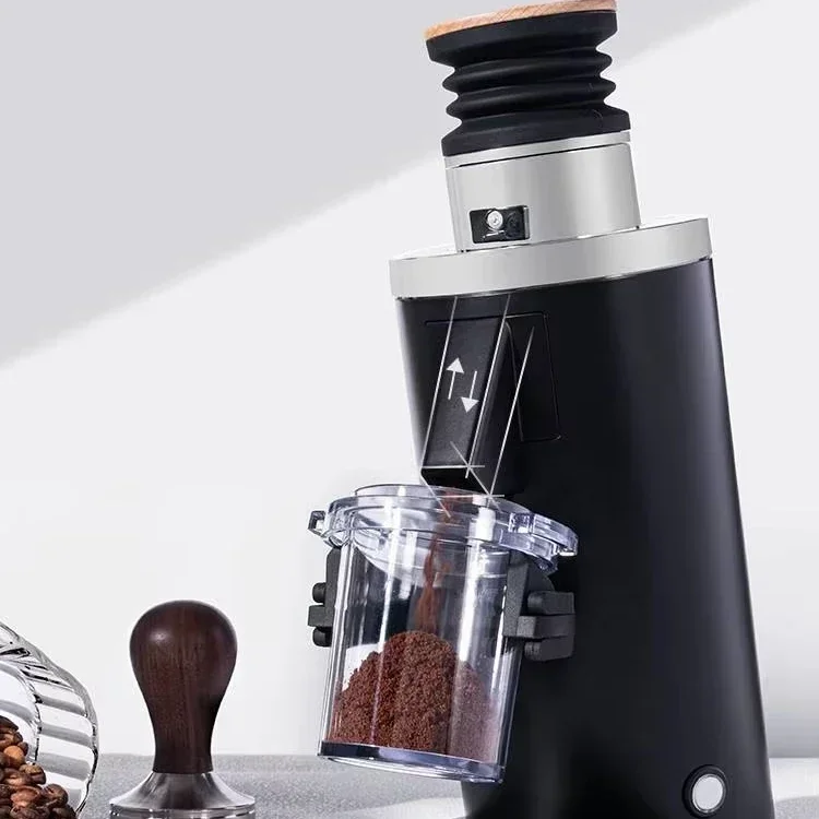 مطحنة قهوة أوتوماتيكية DF64، م - مراجعة Coffee Grinder Burr Flat وسعره