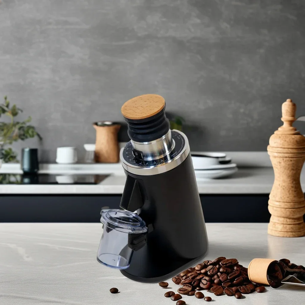 مطحنة قهوة أوتوماتيكية DF64، م - مراجعة Coffee Grinder Burr Flat وسعره