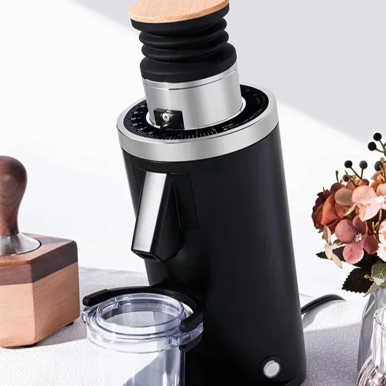 مطحنة قهوة أوتوماتيكية DF64، م - مراجعة Coffee Grinder Burr Flat وسعره