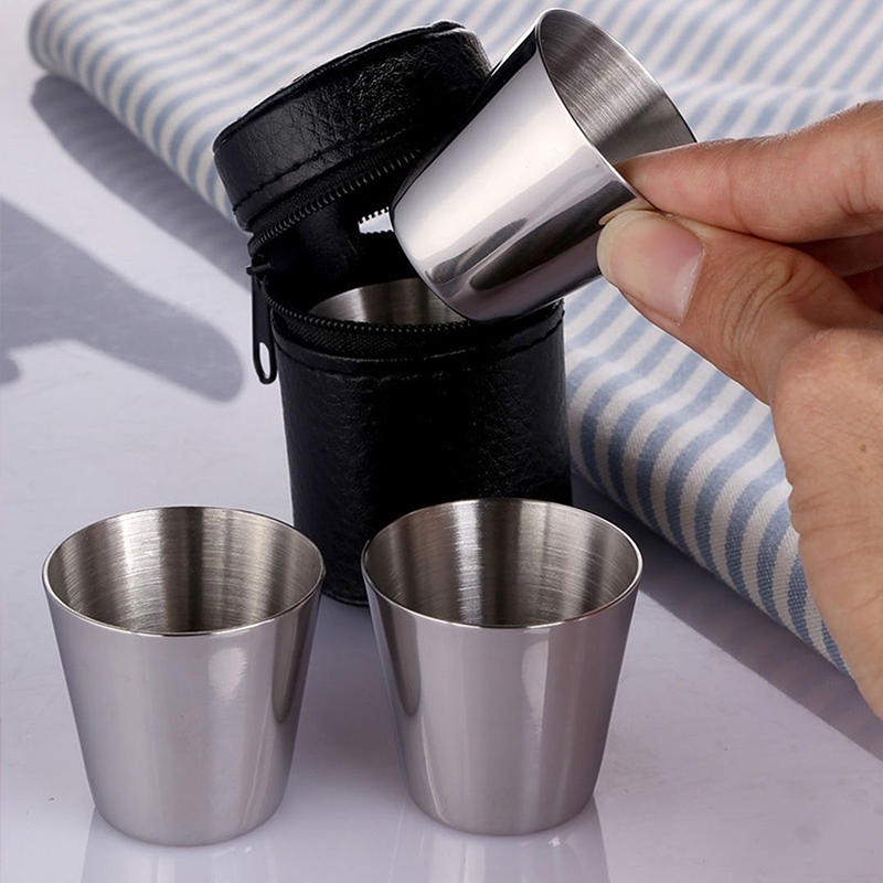 4/6 قطعة أكواب من الفولاذ المق - مراجعة Espresso Shot Glass وسعره