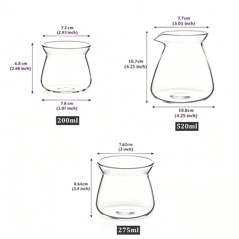 إبريق قهوة زجاجي جديد 520 مل،  - مراجعة Coffee Equipment Pour Over وسعره