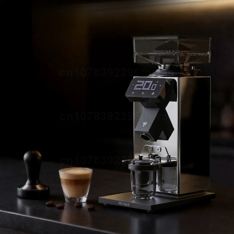 مطحنة قهوة كهربائية بيترس PE37 - مراجعة Coffee Grinder Burr Flat وسعره