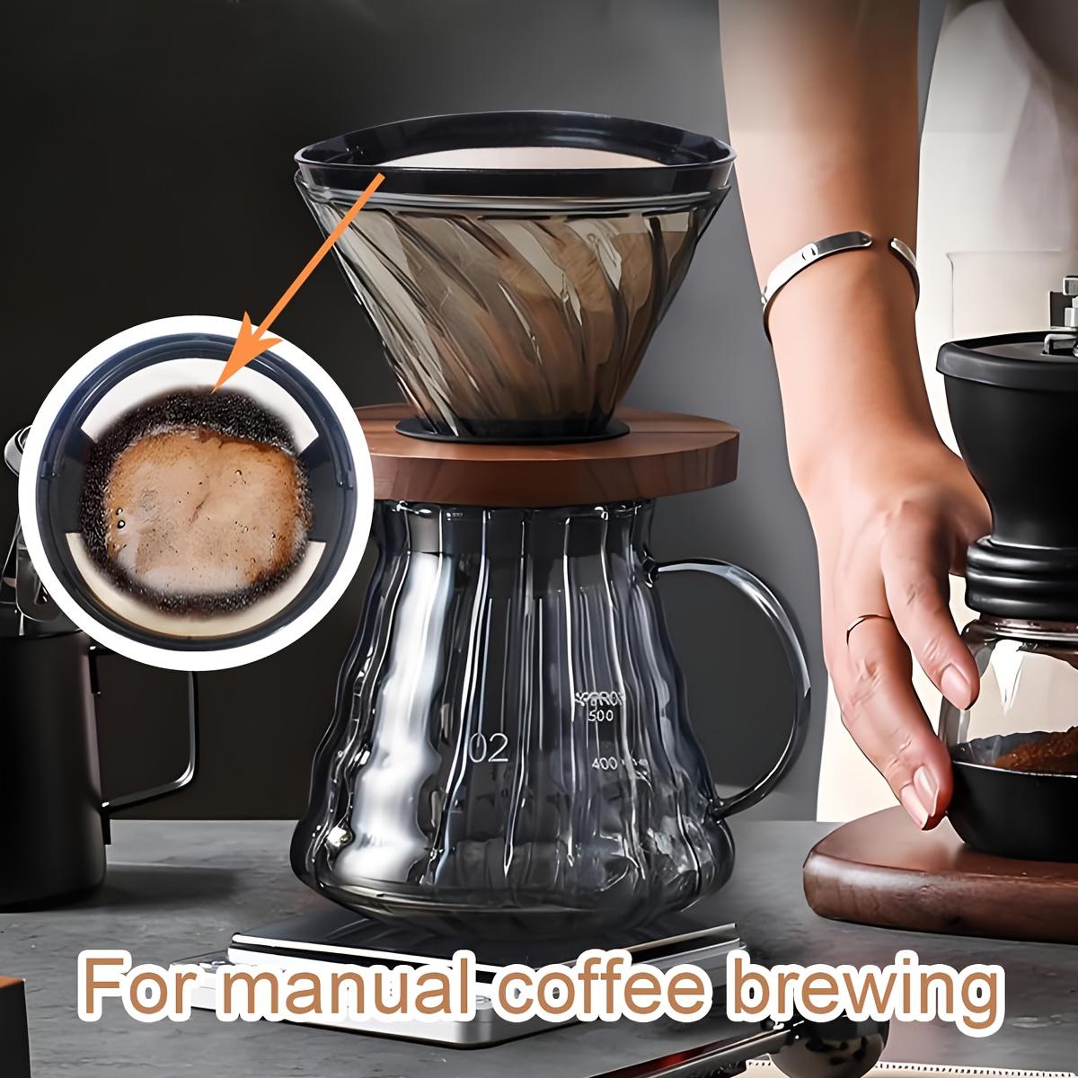 فلتر قهوة دائم وقابل لإعادة ال - مراجعة Coffee Equipment Pour Over وسعره