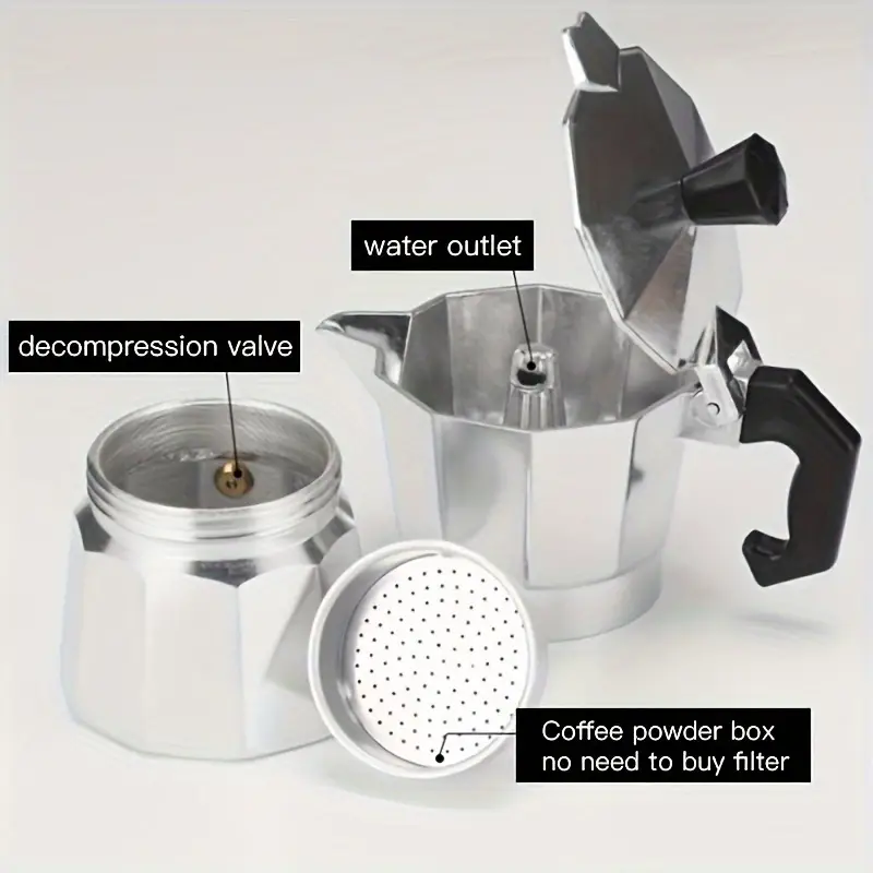 وعاء موكا كلاسيكي من الألومنيو - مراجعة Coffee Equipment For Camping وسعره