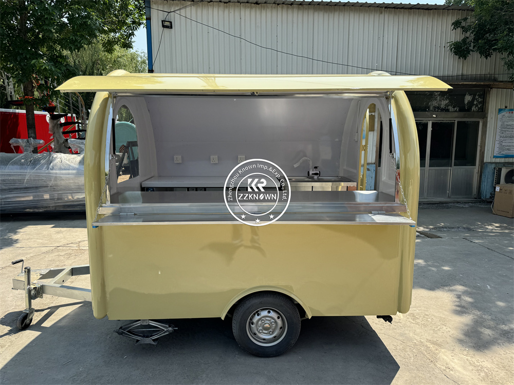 شاحنة طعام متنقلة فان شارع وجب - مراجعة Coffee Van Equipment وسعره