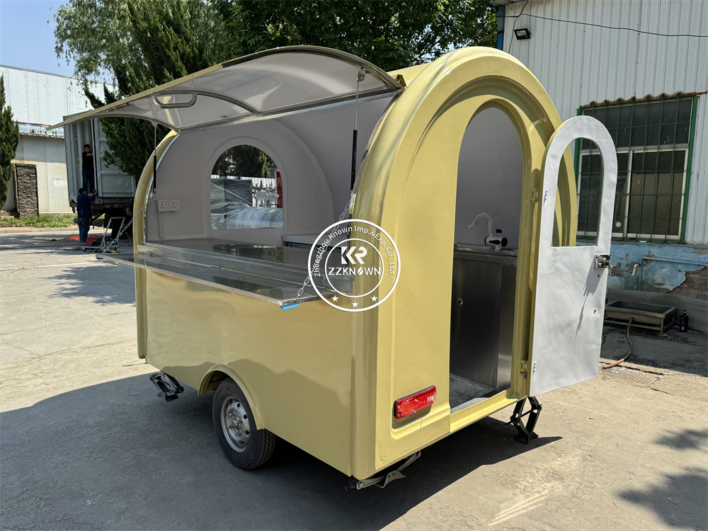شاحنة طعام متنقلة فان شارع وجب - مراجعة Coffee Van Equipment وسعره