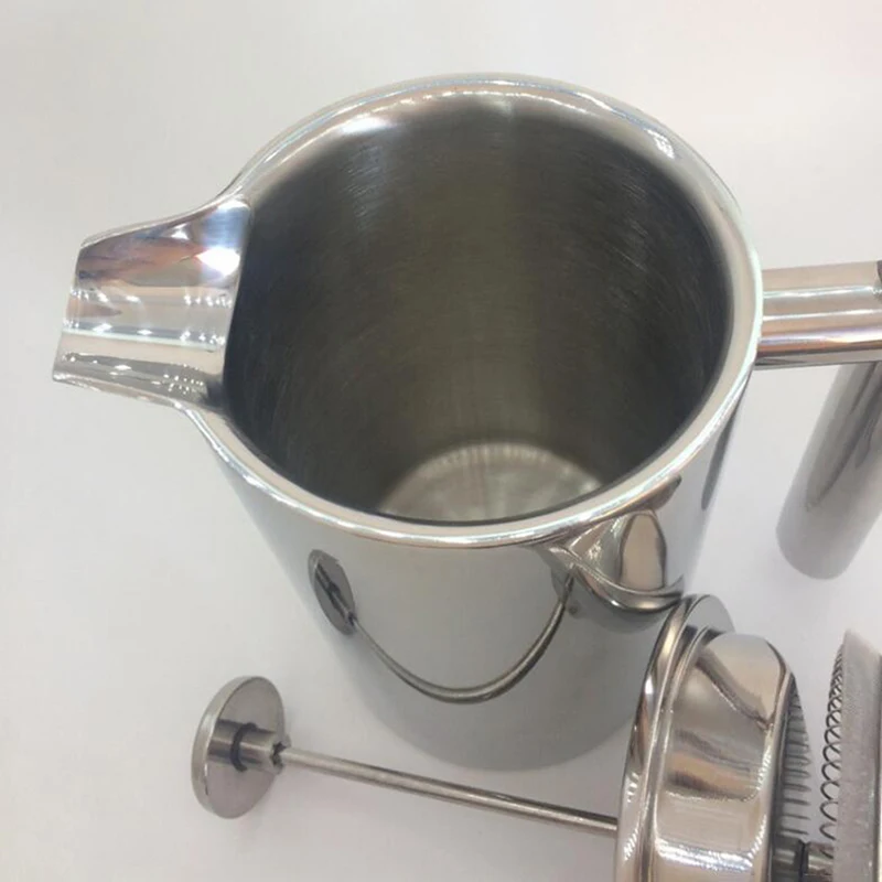 إبريق قهوة فرنسي مزدوج الجدار  - مراجعة Coffee Equipment For Camping وسعره