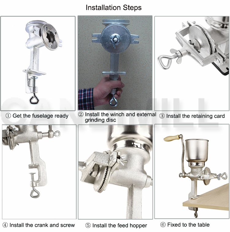 كانديميل متعددة الوظائف ماكينة - مراجعة Coffee Grinder Burr Flat وسعره