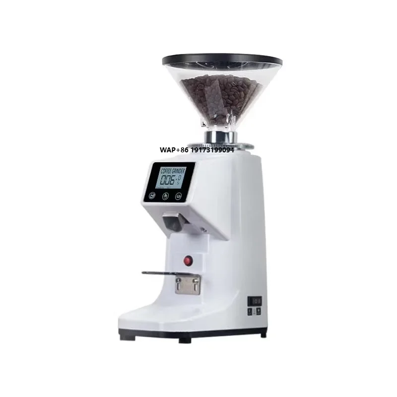 مطحنة قهوة تجارية أوتوماتيكية  - مراجعة Coffee Grinder Burr Flat وسعره