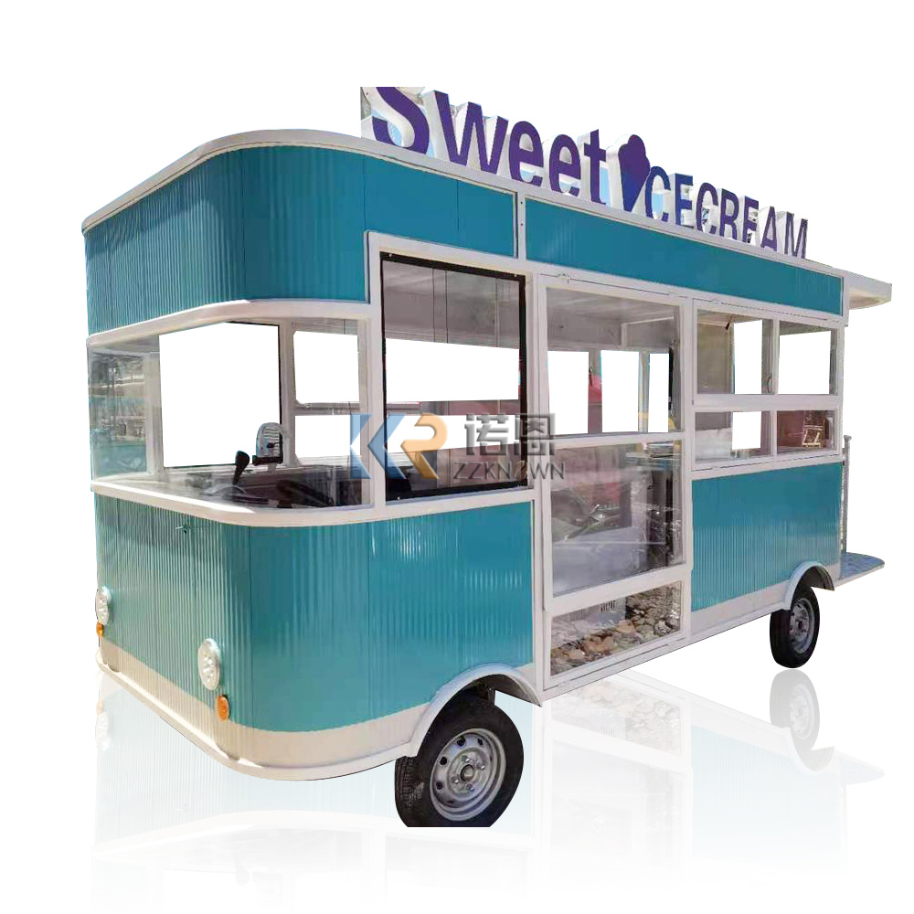 متوفر في المخزون 5M شاحنة طعام - مراجعة Coffee Van Equipment وسعره